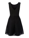 Rochie Neagra cu Imprimeuri Florale 20529